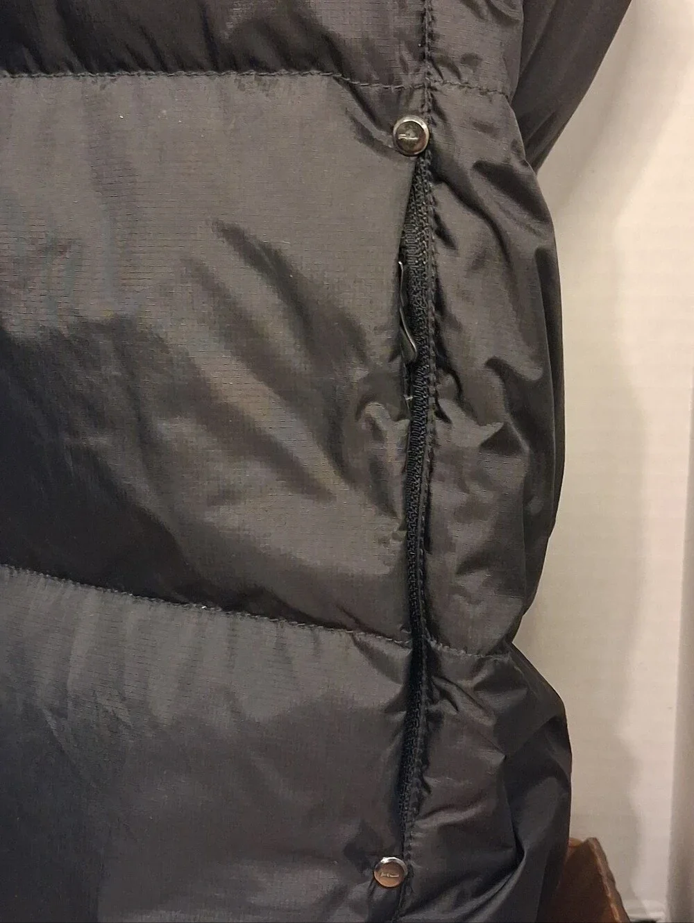 Polo Ralph Lauren Puffer Vest Black Mens Large Downhill Alpine Ski Big Pony Down